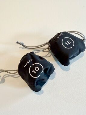 Moment Phone Camera Lenses — Black Macro 10 & Wide 18
